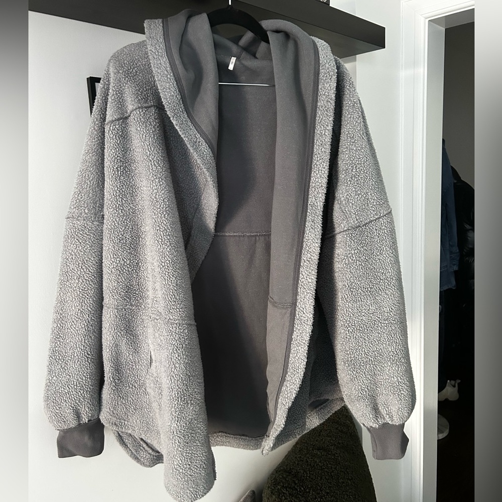 NWOT Free People Sweatshirt Cardigan